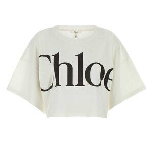 Ivory Cotton Oversize T-Shirt